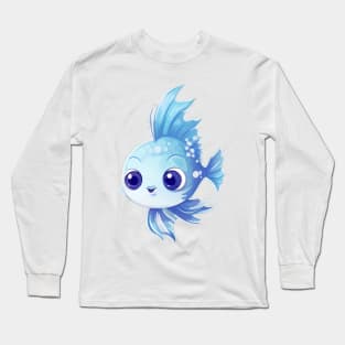 Cute cartoon fish. Long Sleeve T-Shirt